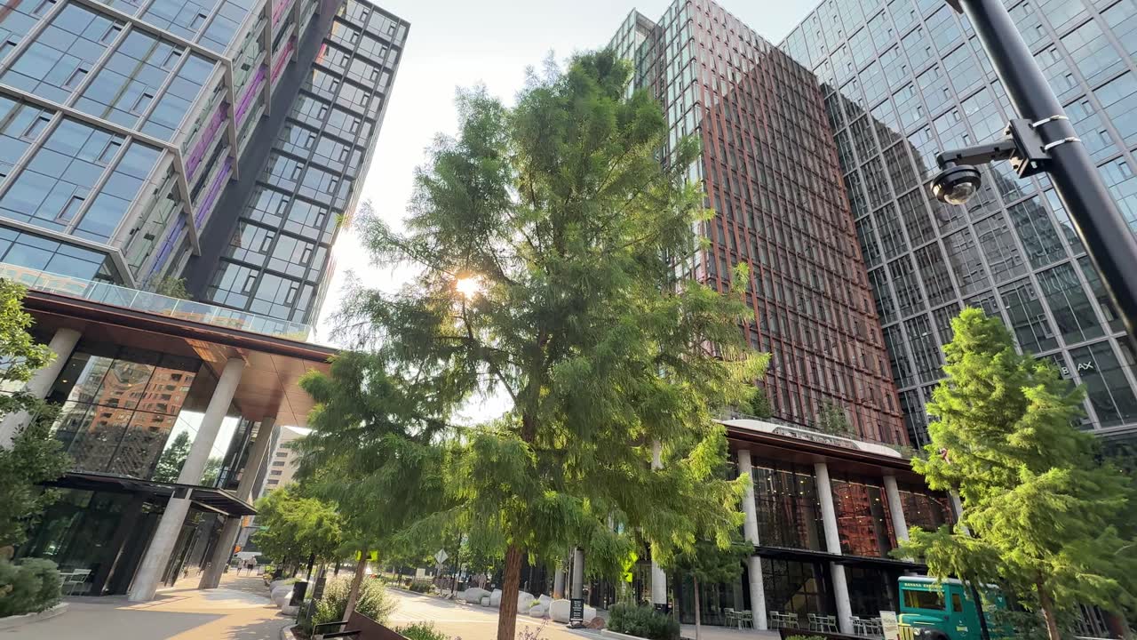 Office and residential towers at Metropolitan Park in Arlington